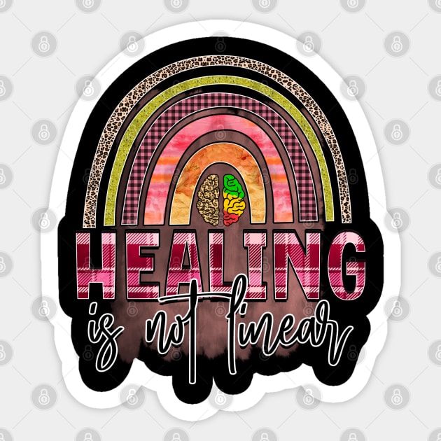 Mind Matters: Spread Positivity and Self-Care Awareness Sticker by Steve